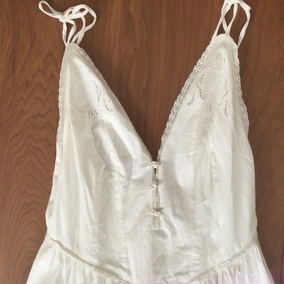 Free People Primrose Maxi Dress - white - size 4 - NWT - Picture 5 of 7